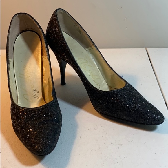 Vogue House sparkle heeled shoes - Picture 1 of 8